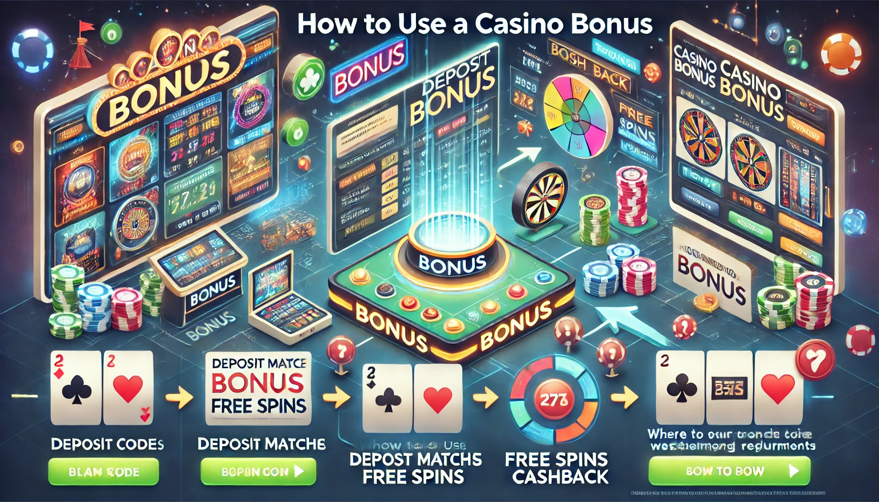 how to use casino bonus